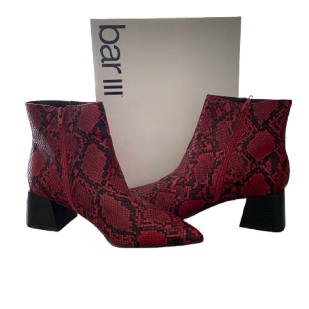Bar lll but should be Bar none! Faux, sz 8! NWB.​ - Picture 2 of 11